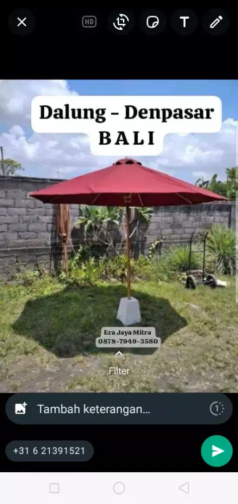 Payung pantai umbrella park