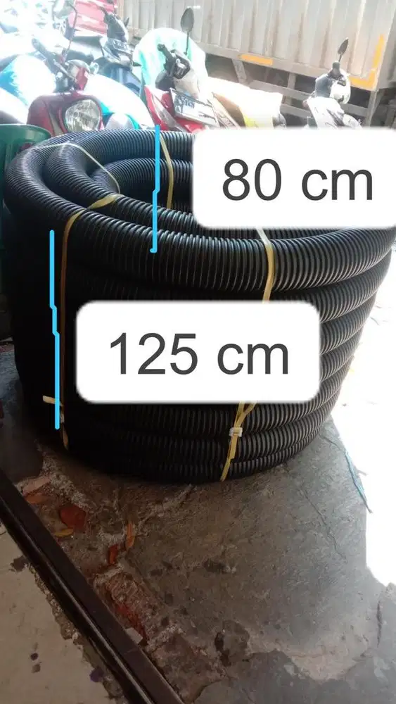 Pipa geopipe / pipa perforated hdpe