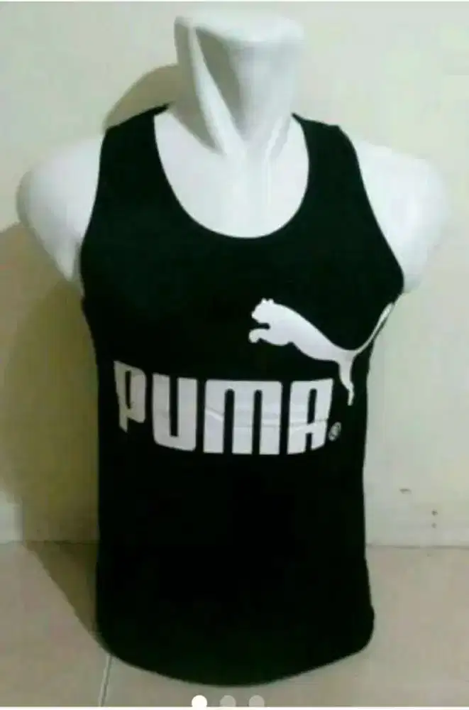 Kaos Singlet Gym / Fitness Bahan Spandek