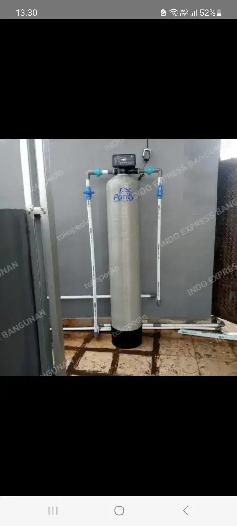 Dijual Murah Tabung Filter Air dan Mesin Autobackwash Bisa Nego