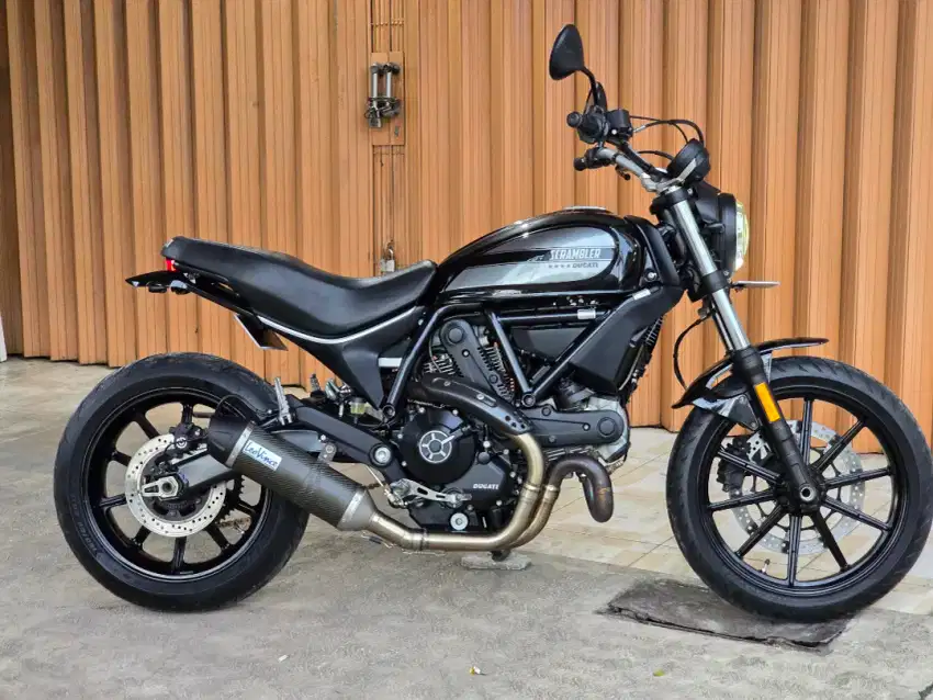 Moge Naked Ducati Scrambler 400 th 2017 Odo 8K Like New Siap Turing