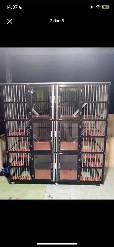 Kandang kucing aluminium5