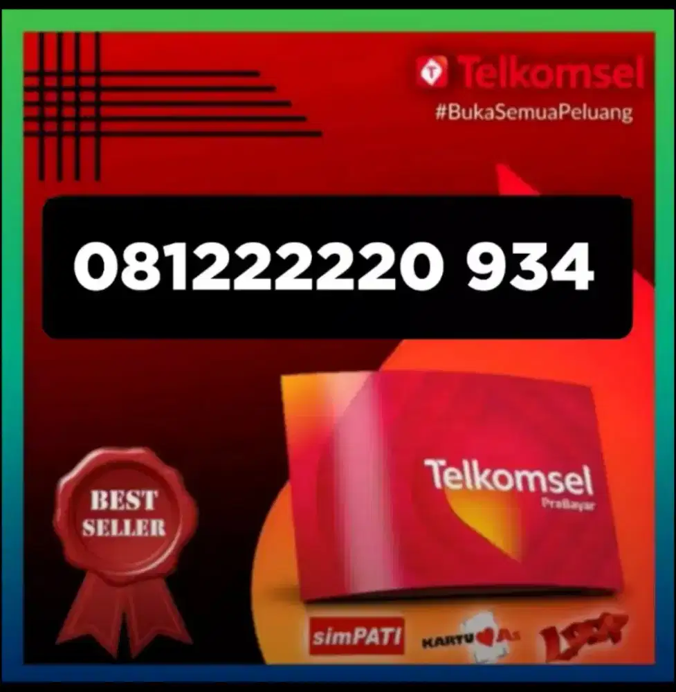 Nomor cantik Telkomsel seri panca
