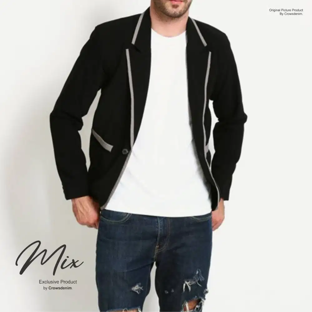 BLAZER JAS COWOK CAUAL KOREAN STLE