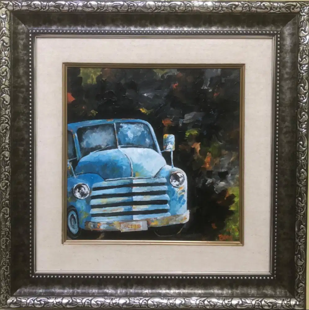 Lukisan Dodge Pick Up