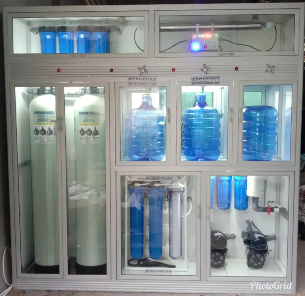 Pembuatan depot air minum galon