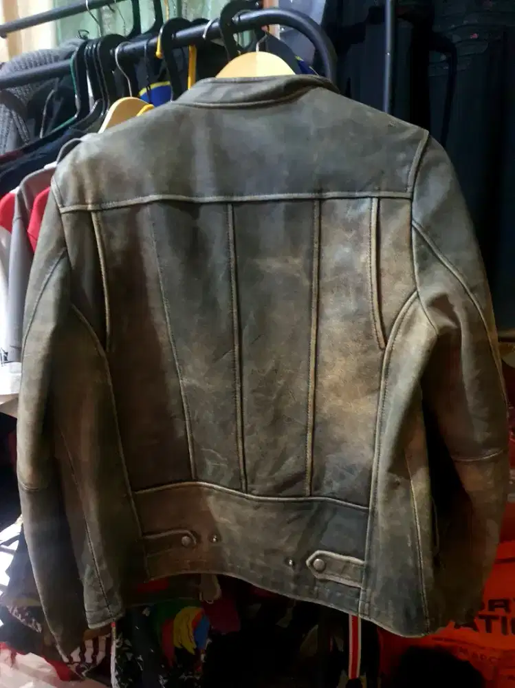 Leather jacket limited bikers maco gagah