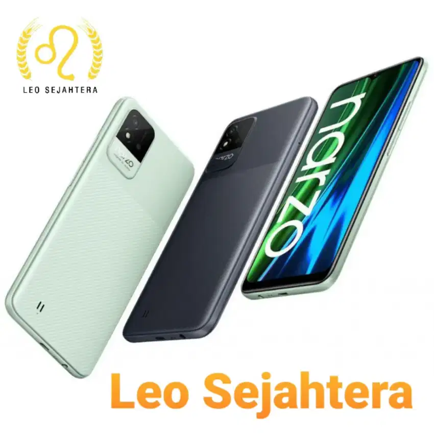 Realme narzo 50i prime ram 4gb 64GB Batere 5.000 garansi 1 tahun