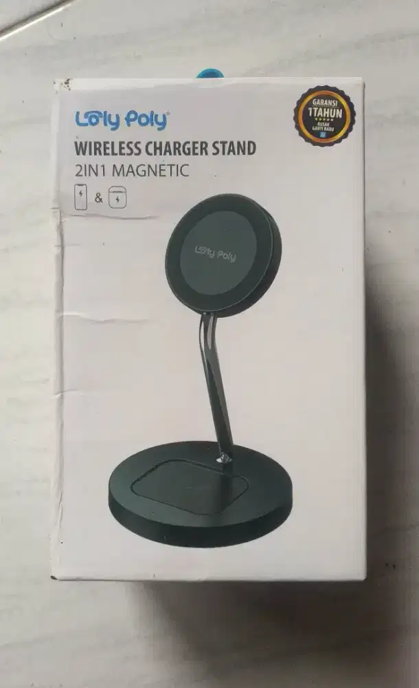 LOLY POLY WIRELESS CHARGER STAND 2IN1