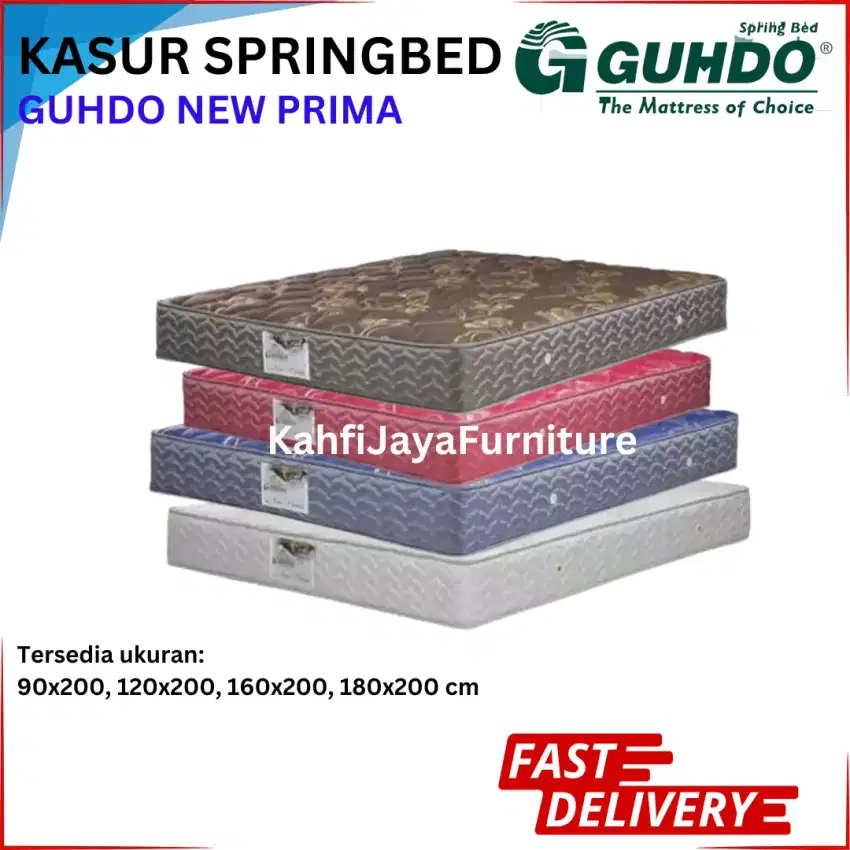 Springbed Guhdo Kasur Saja Bisa COD bayar ditempat