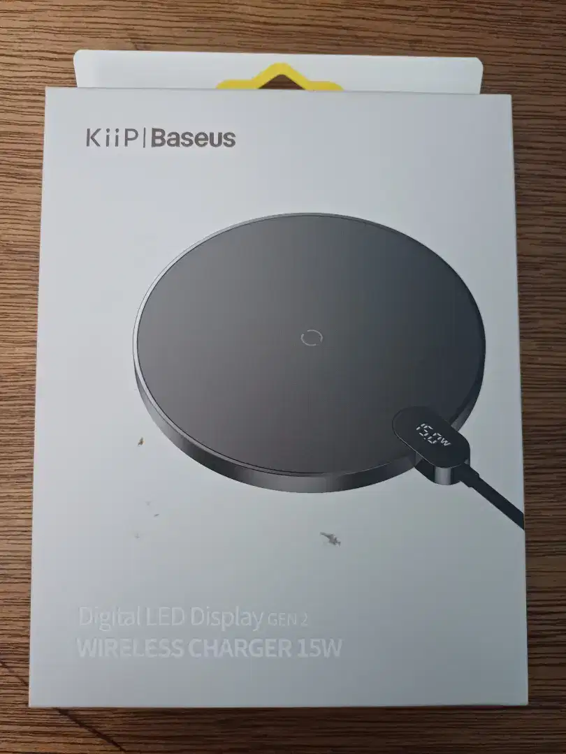 KiiP Baseus Wireless Charger 15 Watt (Jual Cepat)