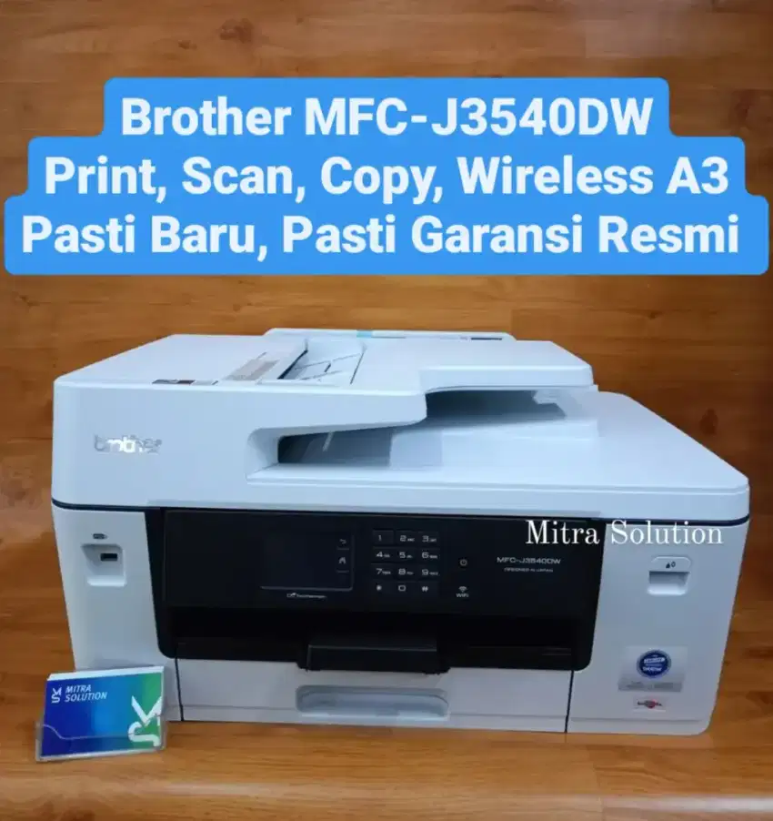 Printer Brother MFC-J3540DW printer A3 MFP J 3540 DW pengganti J3530dw