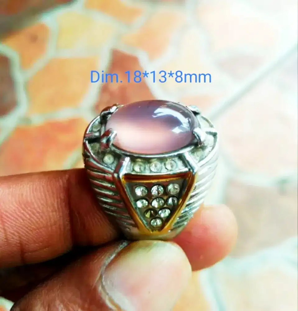 Batu Lavender Batu Raja Serat kura Clean.