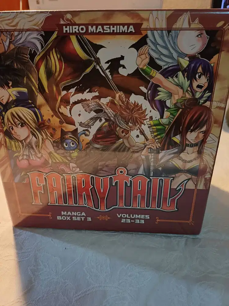 Fairy Tail Manga Box Set 3 Hiro Mashima Kodansha Komik English Manga