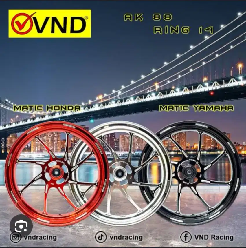 Velg VND AK88 & AK55 beat/Scoppy