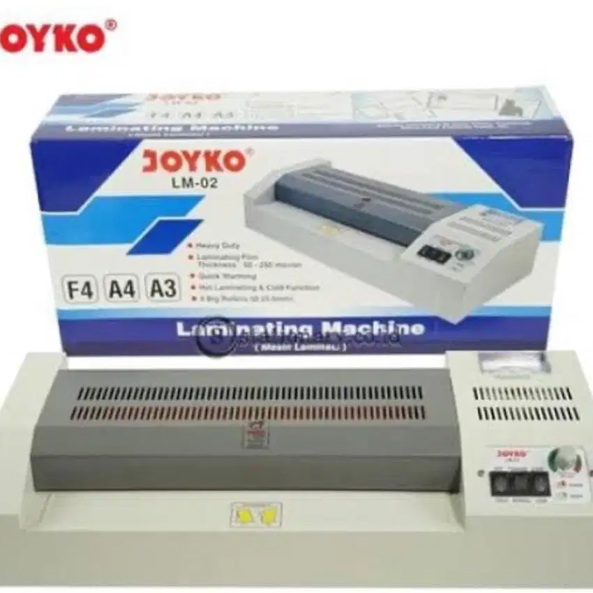 Mesin Laminating Joyko Lm-02 kondisi baru (dipakai 1 kali no box)