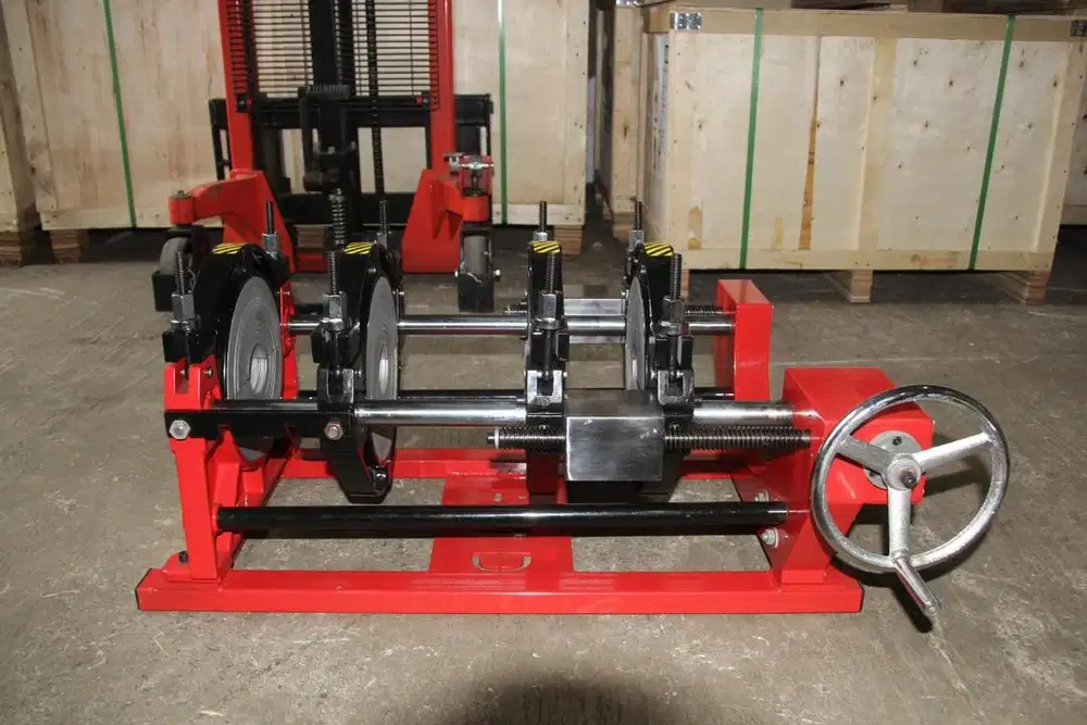 Mesin las pipa hdpe / mesin hdpe