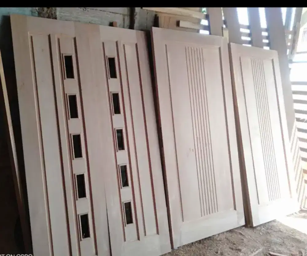 Pintu kusen jendela bahn kayu solid