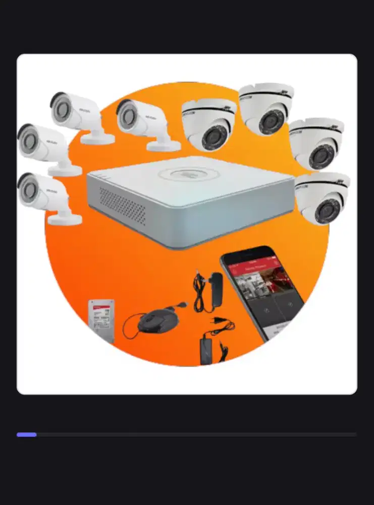 Cctv hilook 2mp , service dan instalasi baru