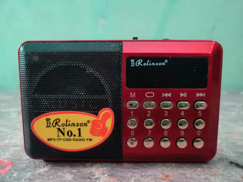 Speaker radio FM  USB TF card mp3 player rolinson