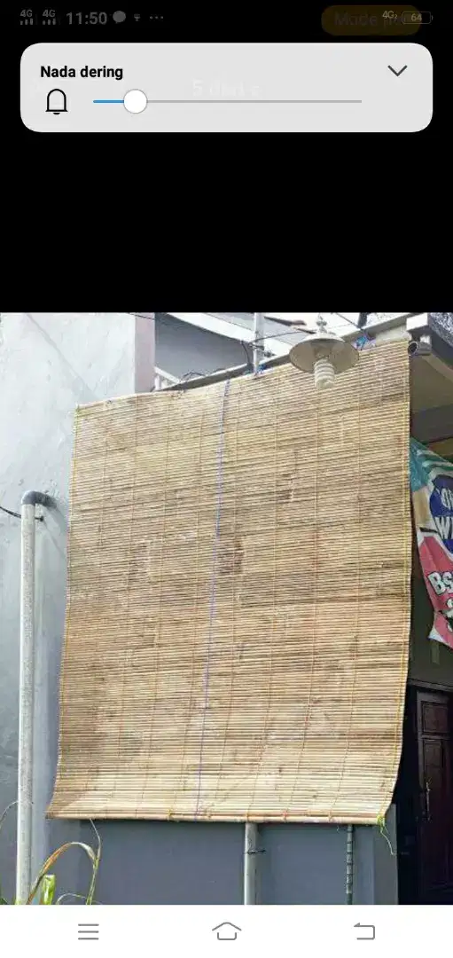 Jual Tirai bambu