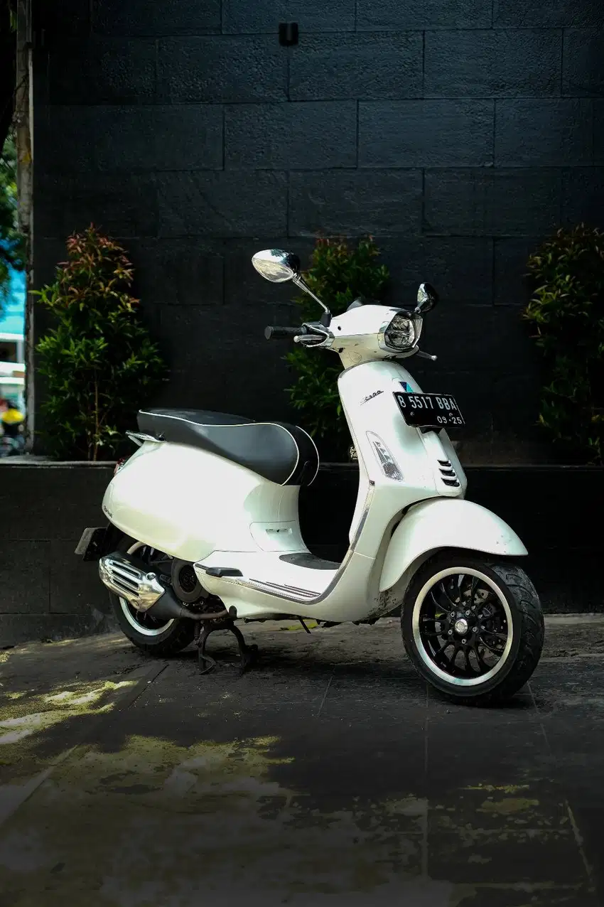 Piaggio Vespa Matic Sprint Iget Facelift Bisa Kredit Motor