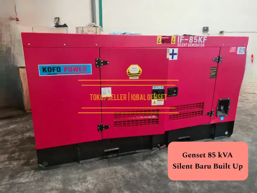 Genset 80 kVA Silent Baru Kofo