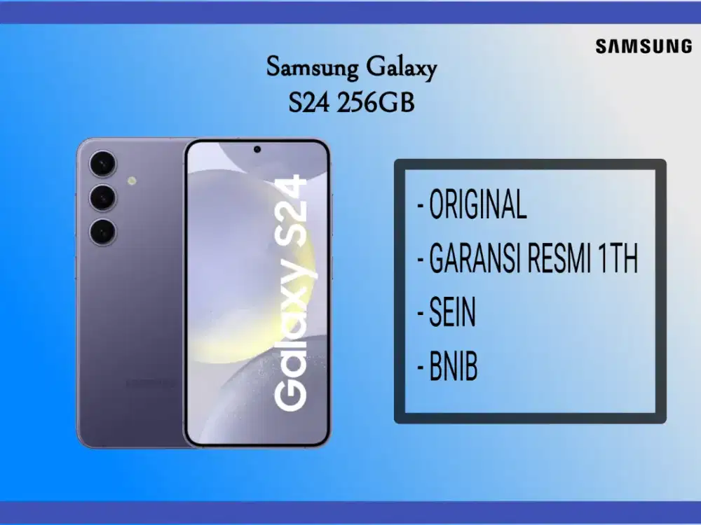 Bisa COD Samsung Galaxy S24 256GB (Original SEIN)