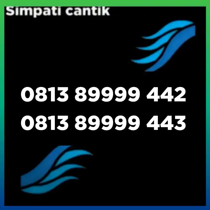 Perdana Nomor Cantik Simpati Telkomsel