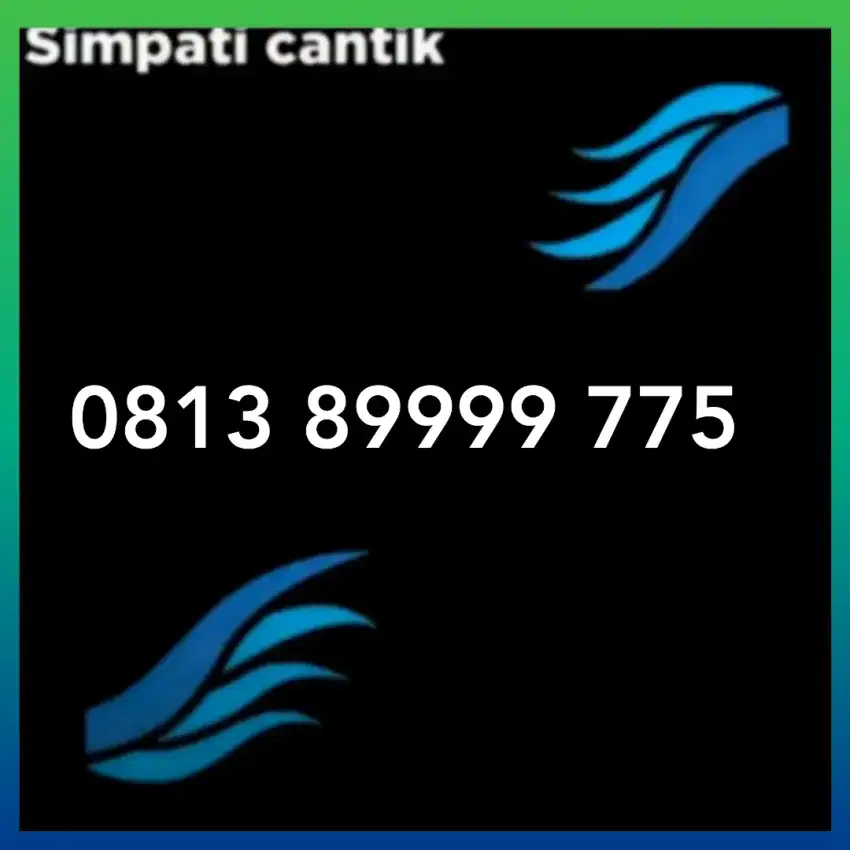 Nomor cantik simpati Telkomsel forge