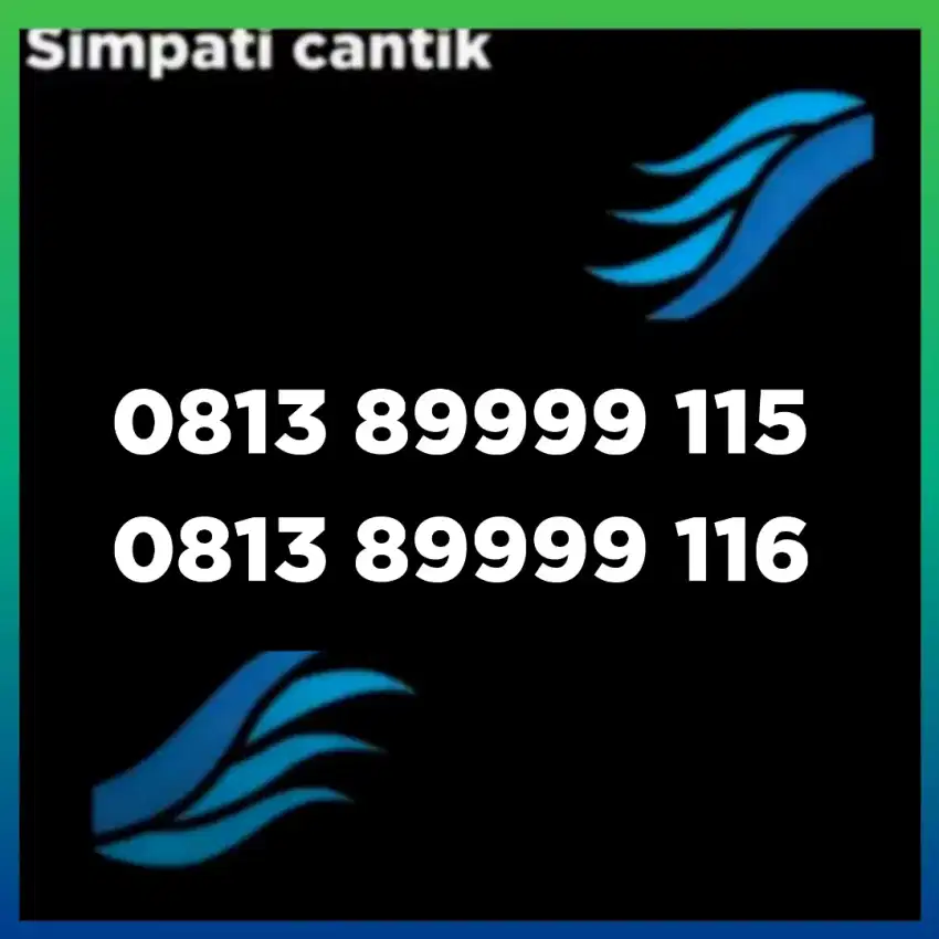 Nomor cantik simpati Telkomsel 12 digit