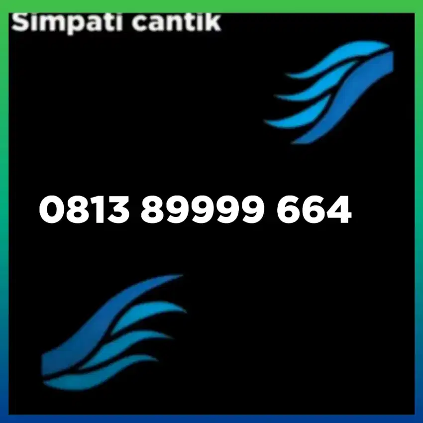 Nomor cantik simpati Telkomsel