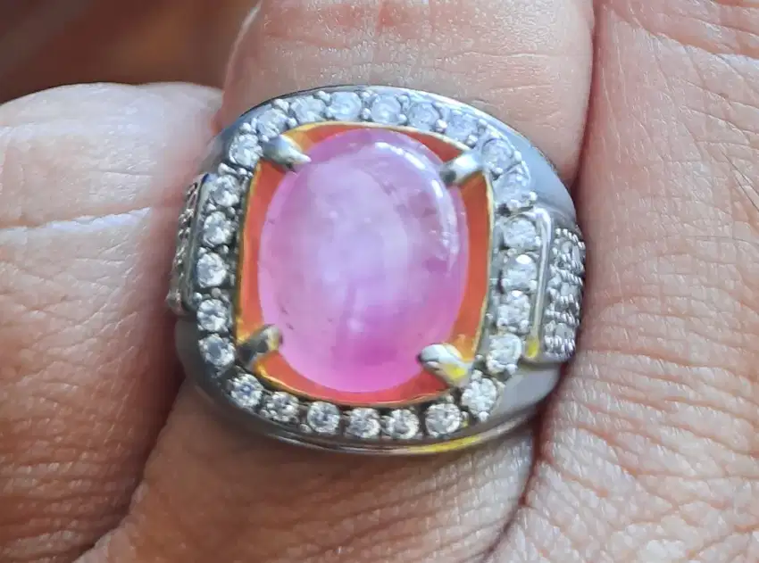 NATURAL STAR RUBY BURMA.