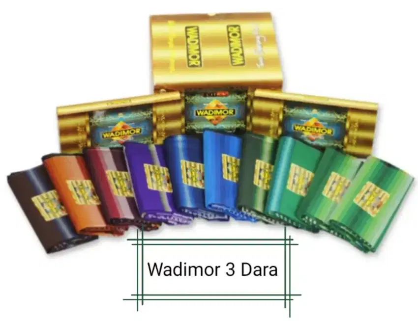 Grosir Sarung Wadimor per Dus besar isi 10 biji