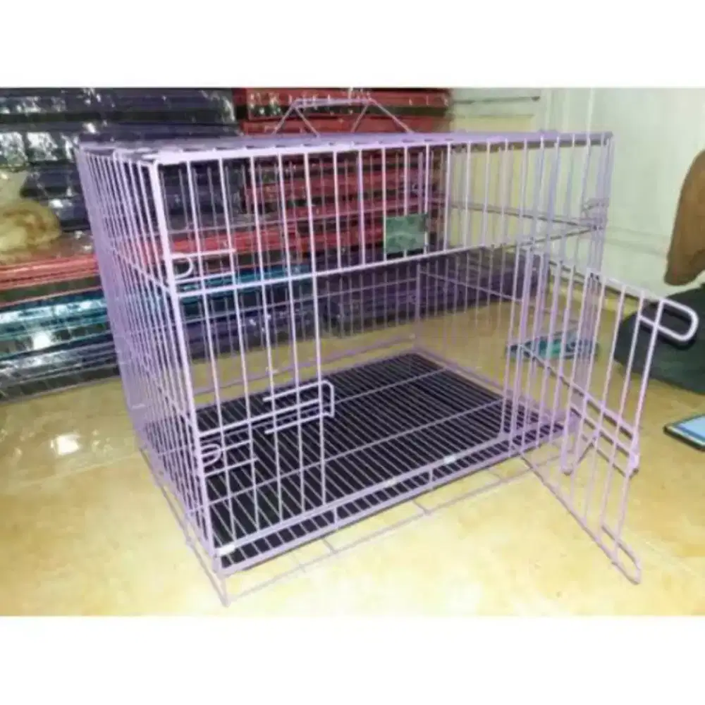 Kandang kucing dll 60x40x40cm besi Baru ready kirim