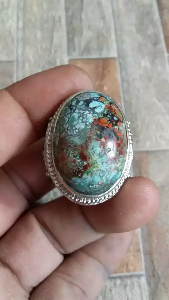 Batu akik pirus Gradasi (jumbo)