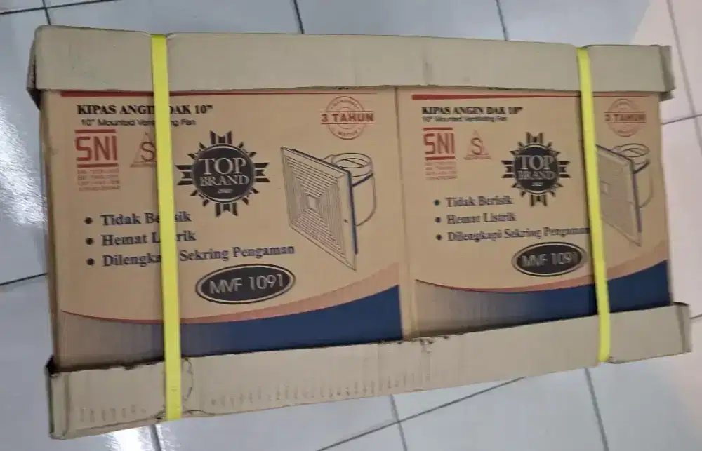 Kipas Angin Exhaust Fan Sekai 10 inc Plafon MVF-1091 Hexos