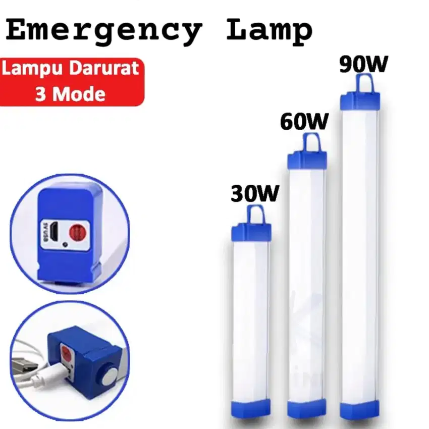 Lampu Emergency USB 30watt