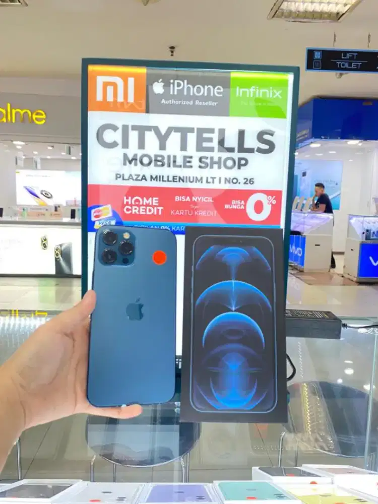 Iphone 12 Pro Max 128GB Blue Second Perfect