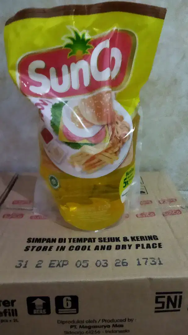 Minyak goreng sunco refil 2L murah