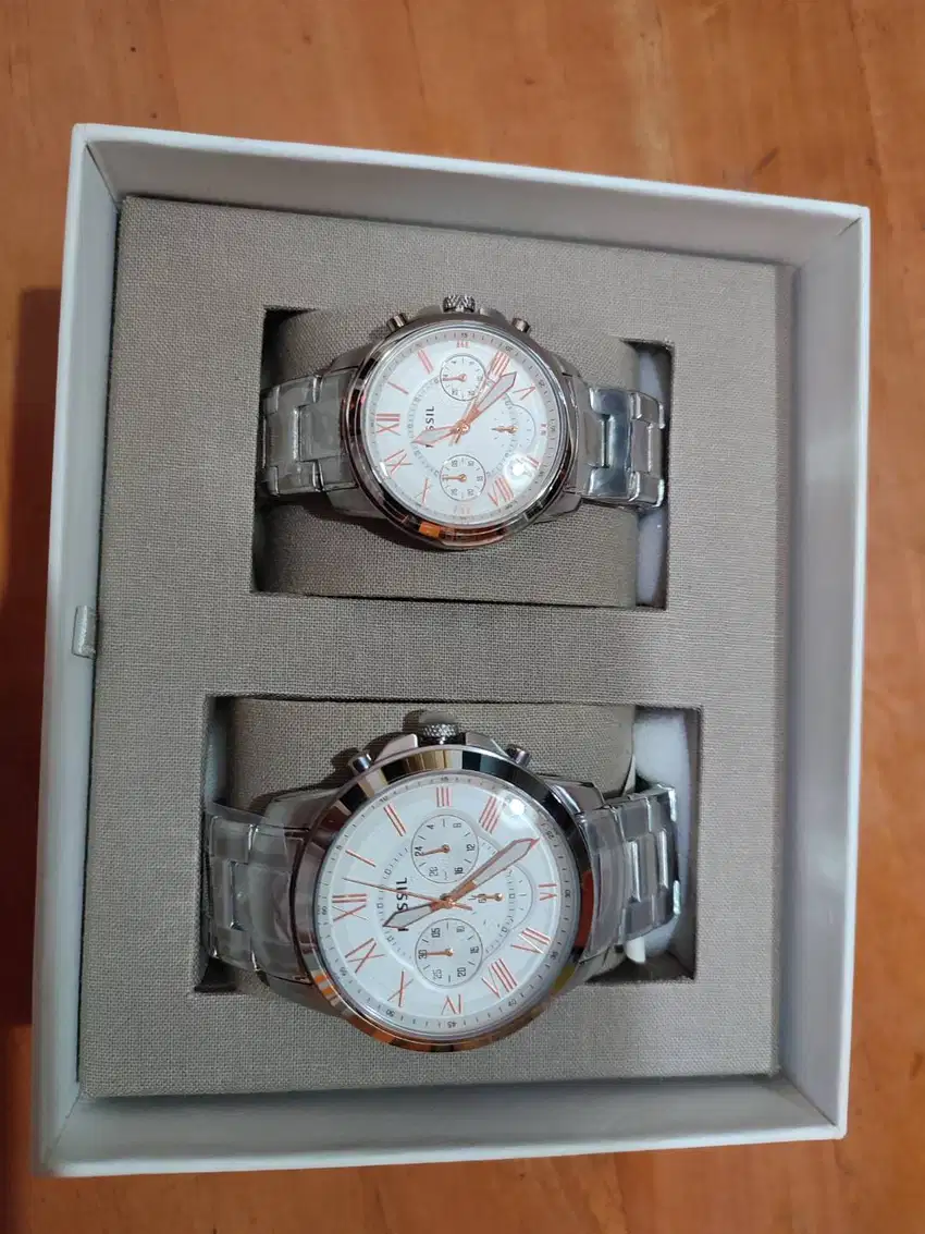 Jam automatic Fossil sepasang