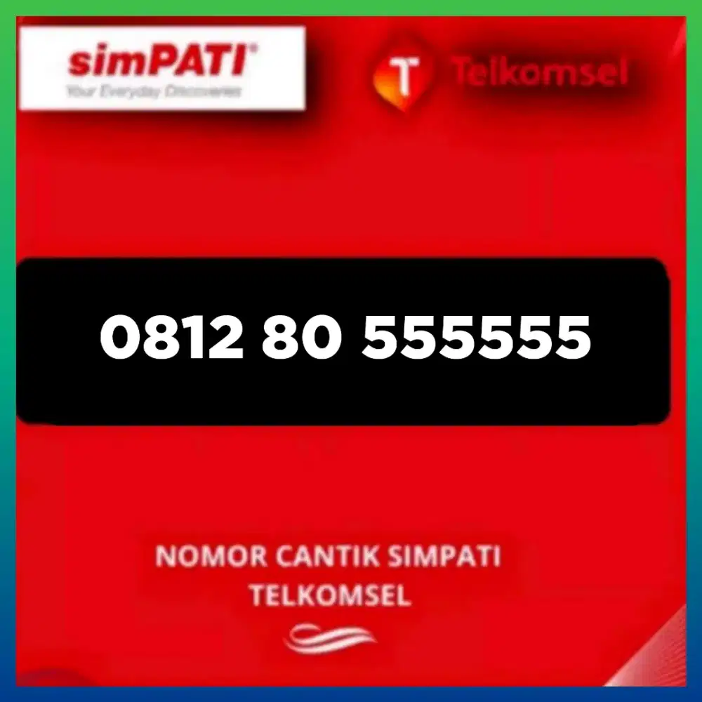 Nomor cantik simpati Telkomsel super