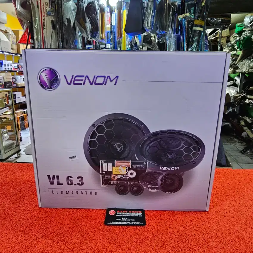 Speaker VENOM ILLUMINATOR VL 6.3 Speaker Three Way 6 in