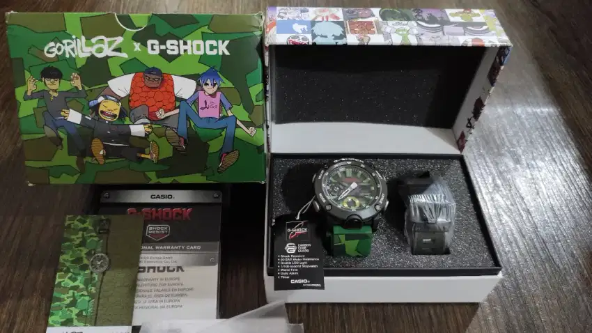 Casio G shock GA 2000GZ-3A GORILLAZ Edition