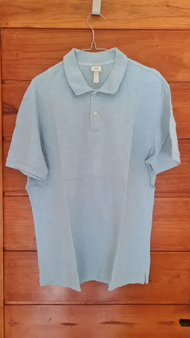 H&M Polo Shirt Baby Blue