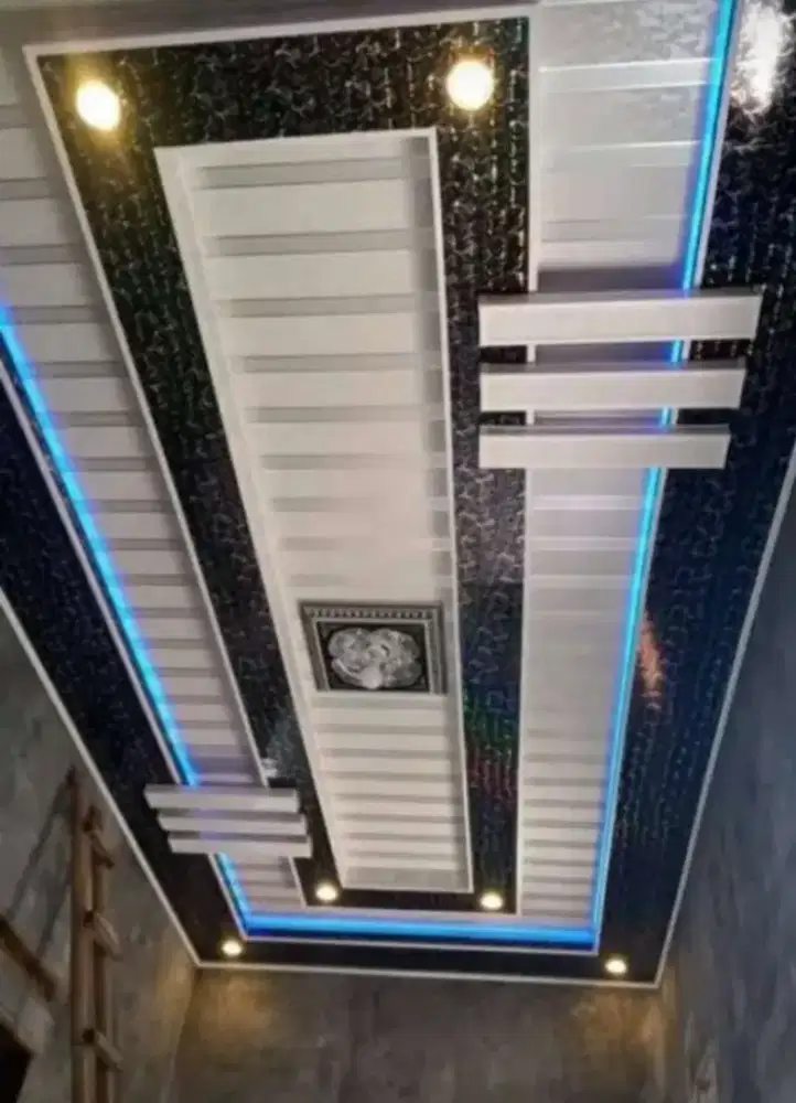 Plafon pvc decorasi rumah warna dof