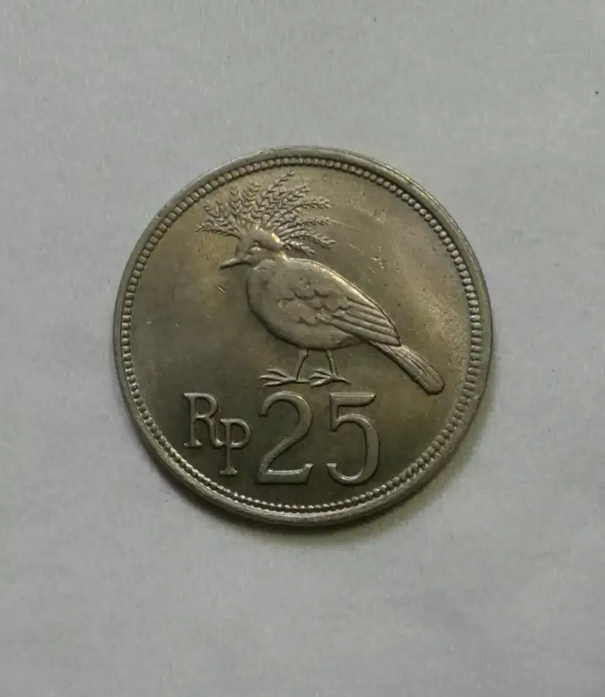 Uang Koin 25 Rupiah Th.1971
