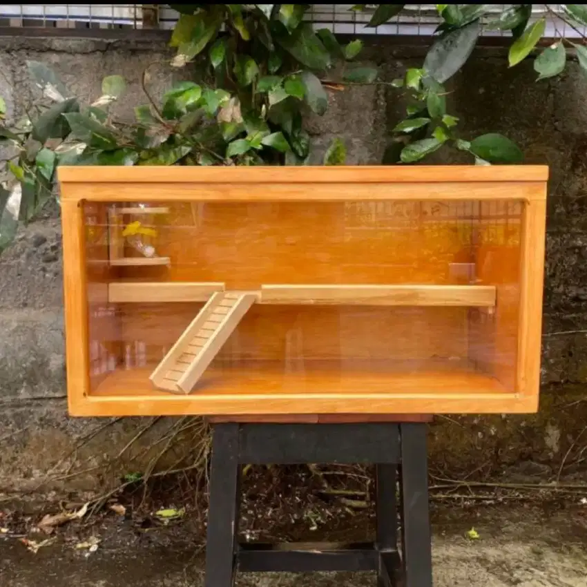 Kandang hamster cage wood original handmade