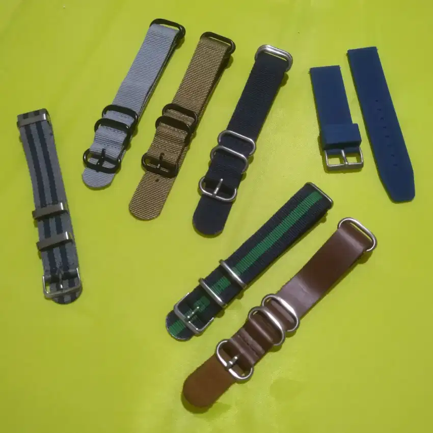 Strap Nato Tali Jam Tangan Size 20-22mm Like New
