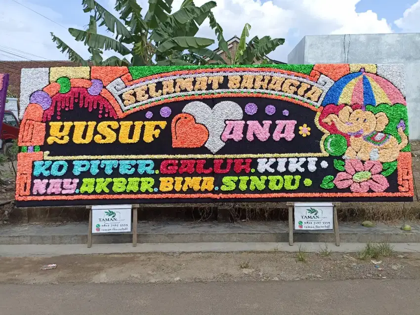 Papan bunga ucapan